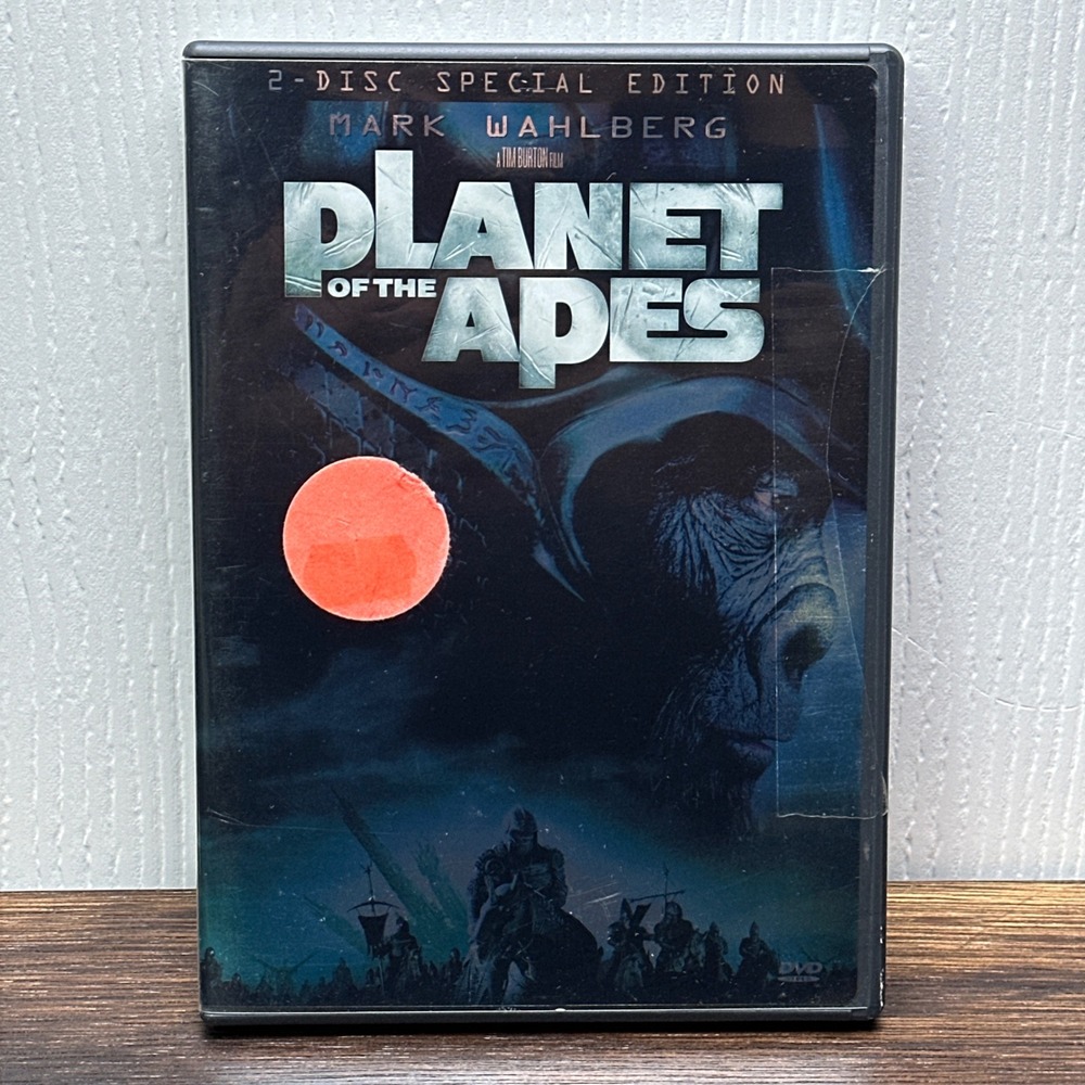Planet of the Apes DVD‎ 2-Disc Special Edition Mark Wahlberg Tim Burton 2001